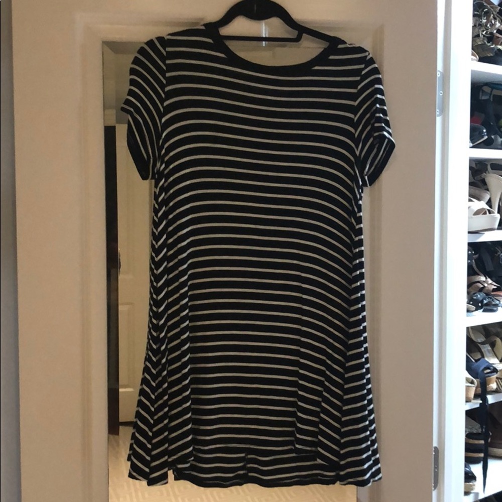 Black and white dress